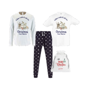Christmas Pj's set Navy
