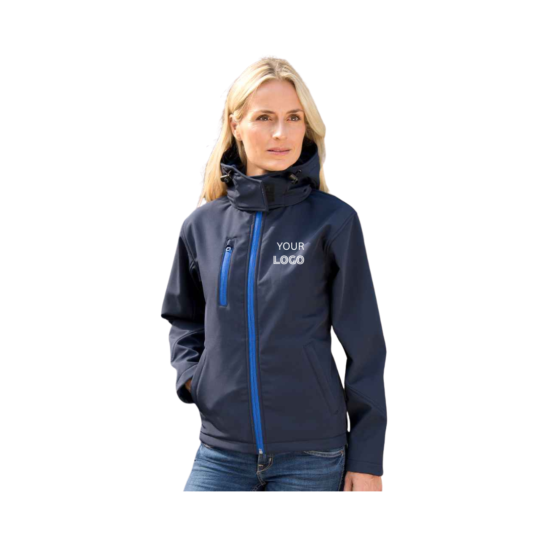 RS230F Result Core Ladies Hooded Soft Shell Jacket