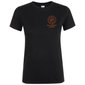 Man Time Supporter T-Shirt (Fitted Style - Ladies)